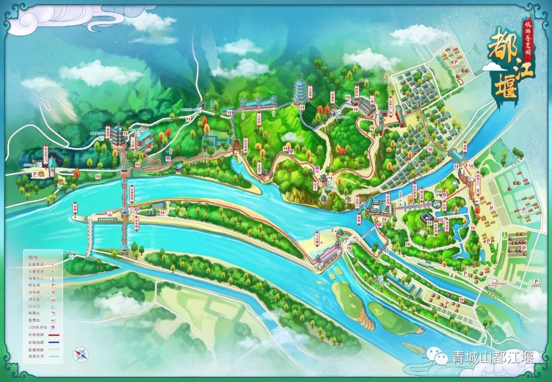 坐上公交去旅行！跟着这条101路线，带你玩遍大半个都江堰～一站一景，吃喝玩乐一网打尽！