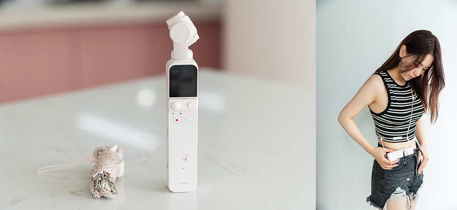 大疆pocket2云暮白耐脏,大疆pocket2云暮白开箱