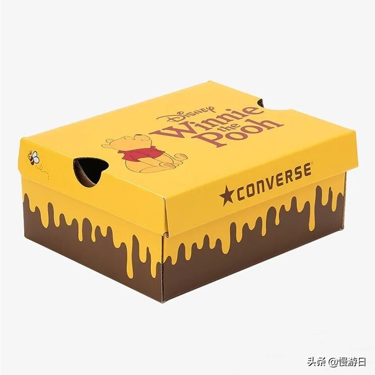 穿上小熊维尼去逛街！日本匡威推出小熊维尼限定婴儿小童帆布鞋