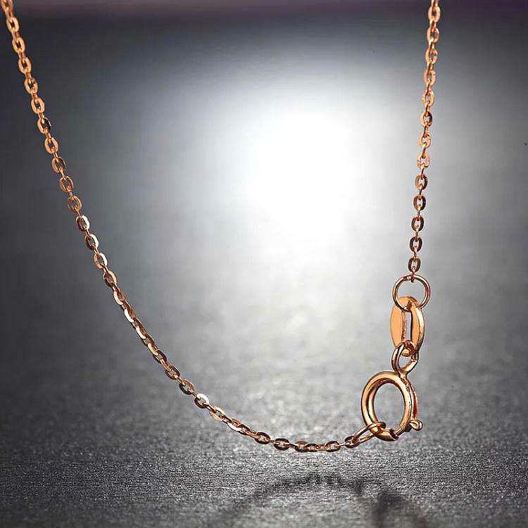 肖邦链黄金链子最好看款,肖邦链和o字链哪个好配吊坠