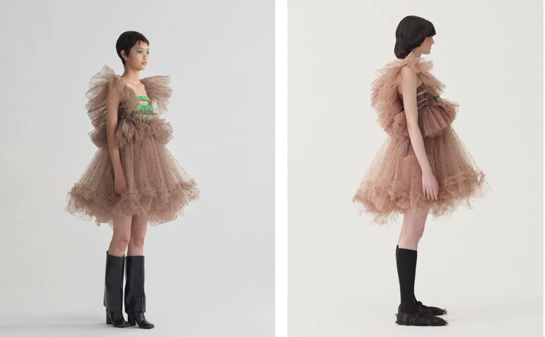 淡黄的长裙蓬松的头发现实穿搭,淡黄的长裙蓬松的头发视频穿搭