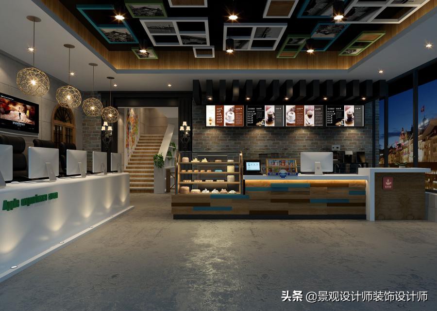 网咖设计效果图,网咖设计图哪找