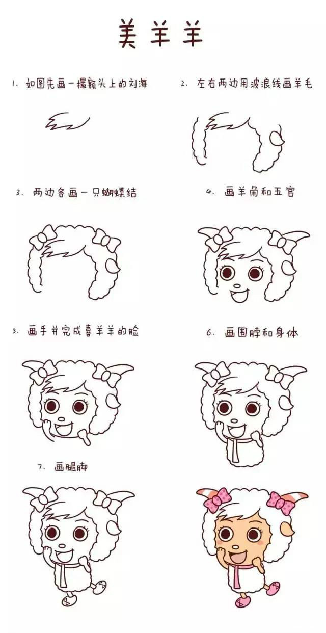 3-6岁儿童简笔画基础教程,简笔画教程儿童简笔画