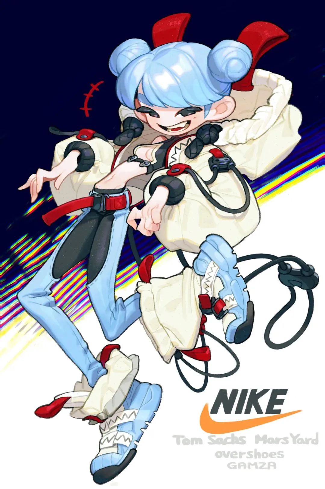 LEEMK,GAMZA/贯彻爱与真实的邪恶｜插画分享