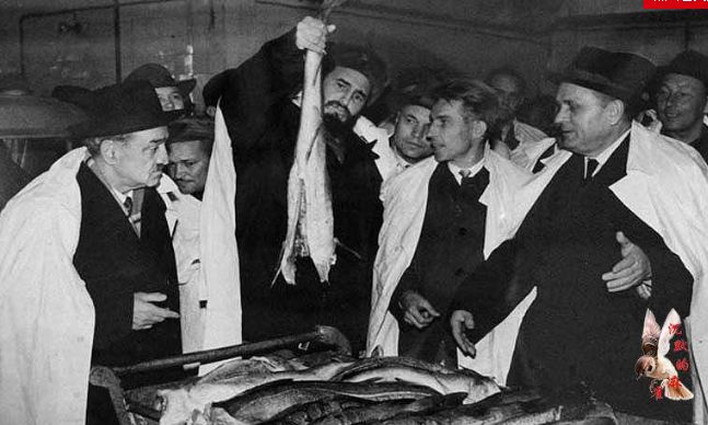 卡斯特罗的精彩瞬间,卡斯特罗和苏联