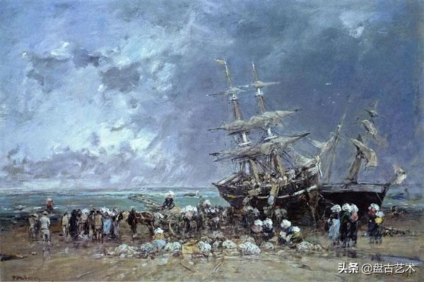 绘画大师创作的精美抽象油画,盘古文化艺术油画欣赏