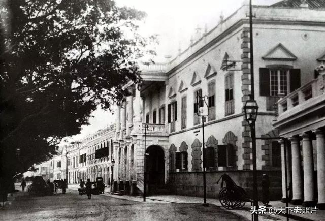 曾经的小澳门老照片,澳门老炮台照片