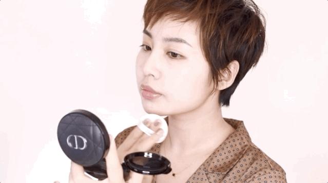 ins奶油甜杏妆,试妆如何能快速试完