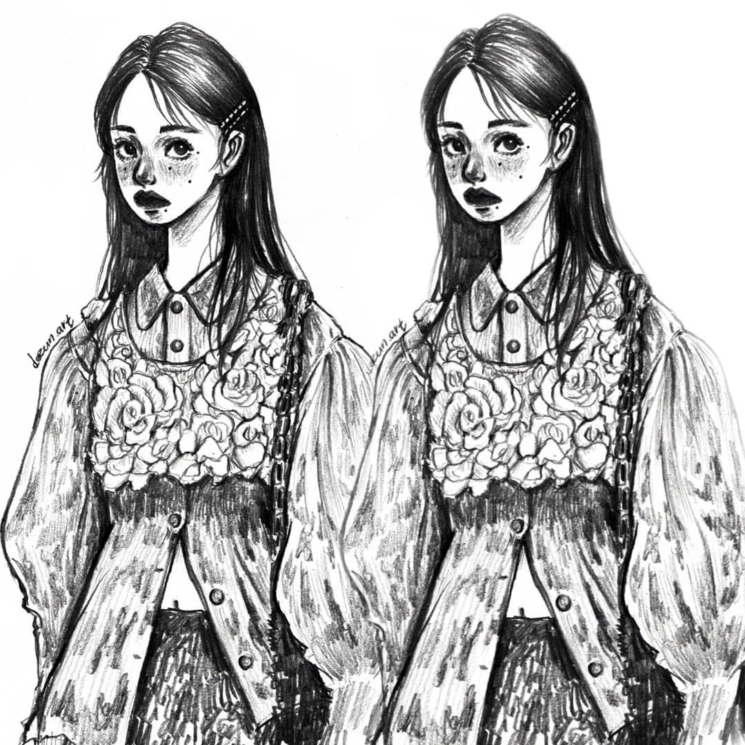 一支铅笔画素描风景,一支铅笔画出来的画