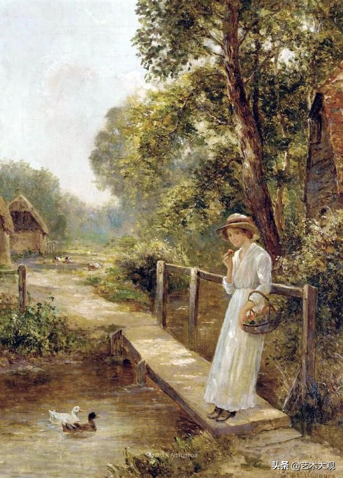 欧美顶级油画人物,近代油画艺术人物绘画