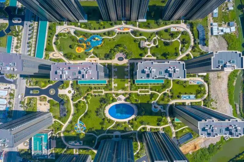 滨江楼盘实景,滨江效果图