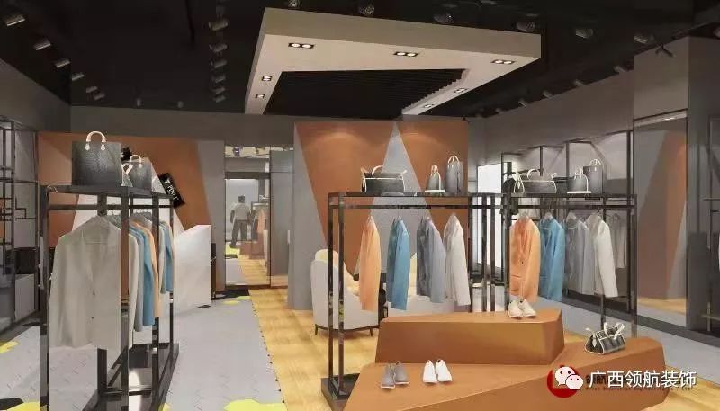 服装店装修技巧与风格,服装店装修男装20平
