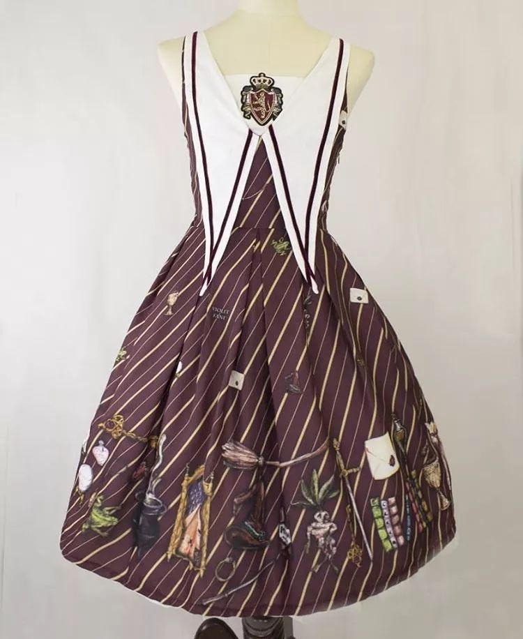 天蓝色洛丽塔洋装,洛丽塔复古洋装