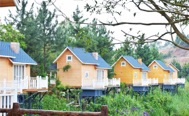 368元抢原价799元徐家庄旅游度假村~豪华木屋山景房+早餐+门票等