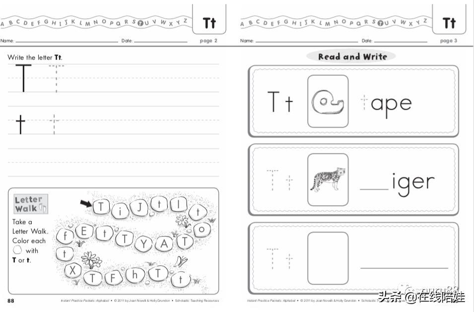 免费*载下**|美国字母练习册InstantPracticeAlphabet