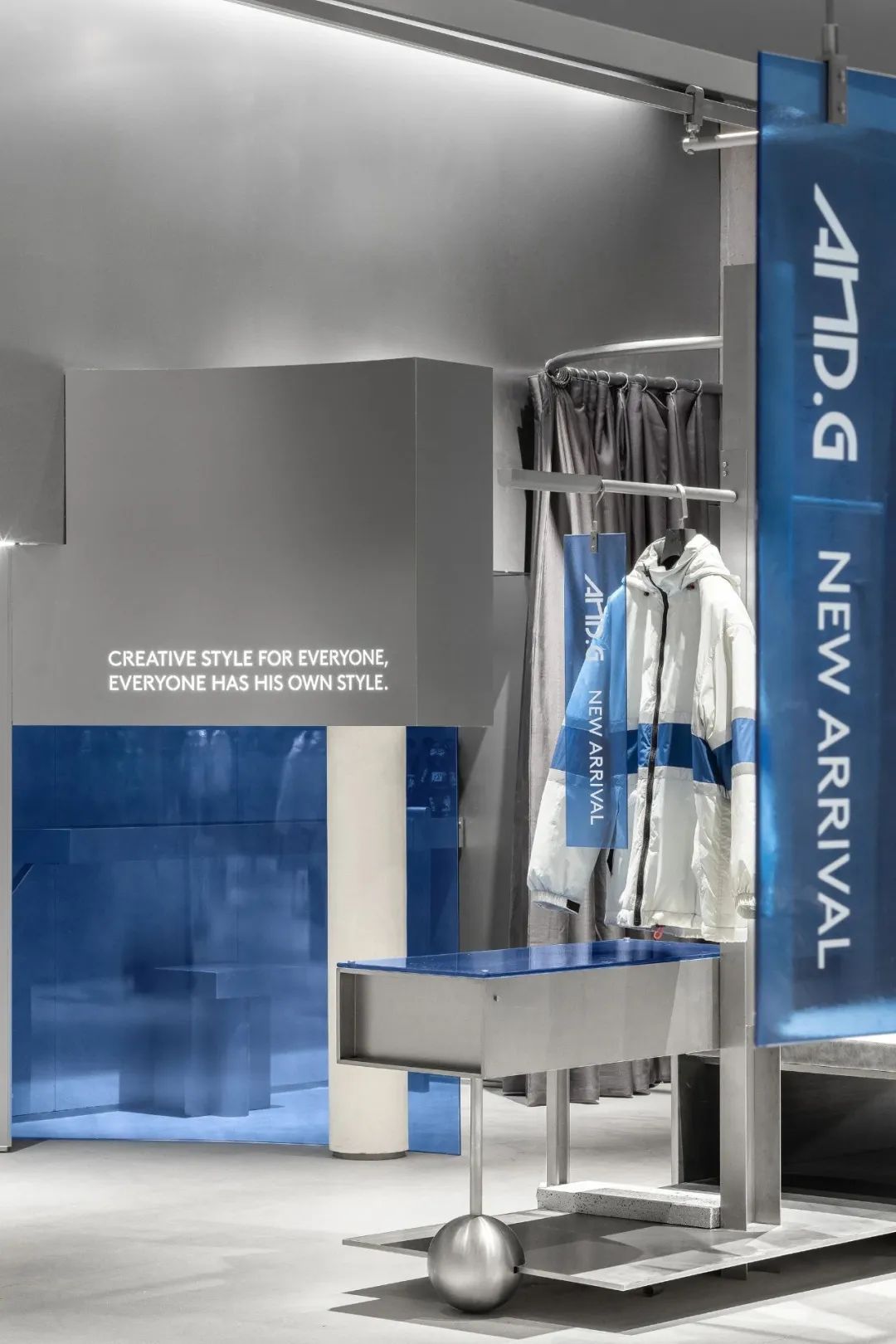 gxg品牌形象陈列,gxg旗下潮牌