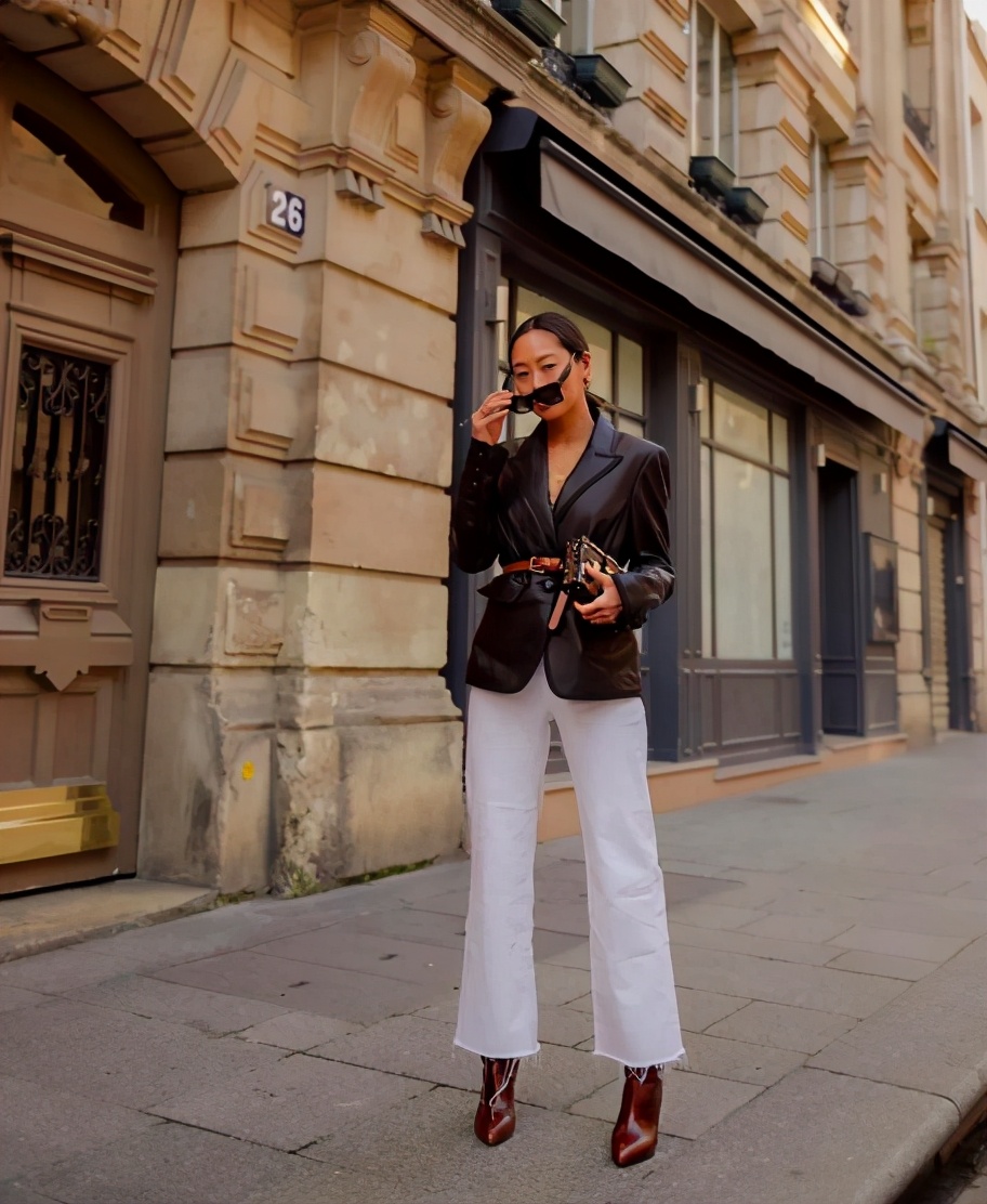 一套时尚精致气质西装,一套西装带来的气场