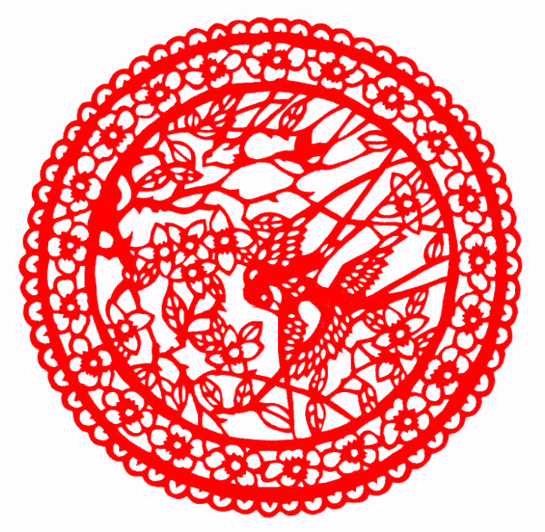 剪纸窗花儿童手工,民俗剪纸图案大全