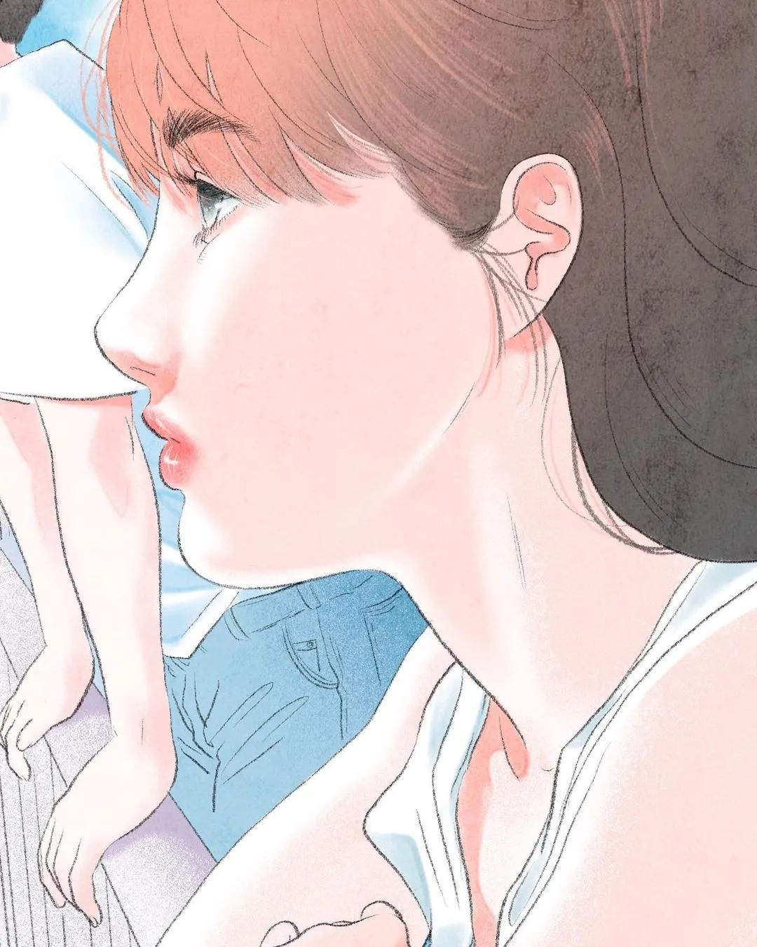 虐哭！韩国小伙用插画撩拨10万粉丝，网友：“这波狗粮”真酸啊