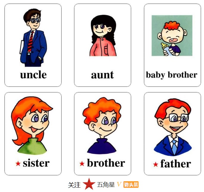 小学三年级英语单词识图卡,少儿英语看图片学单词工具篇