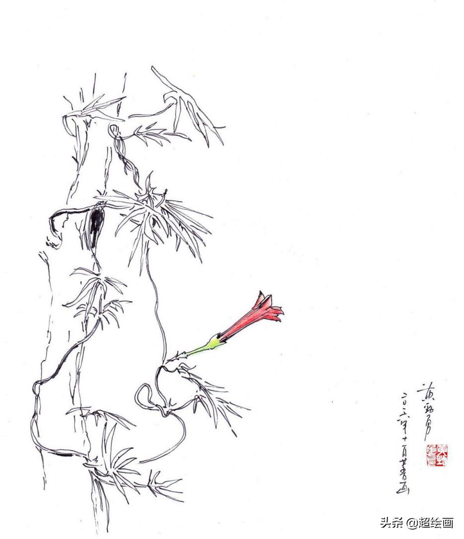 十大顶级钢笔画速写,钢笔速写100幅图片