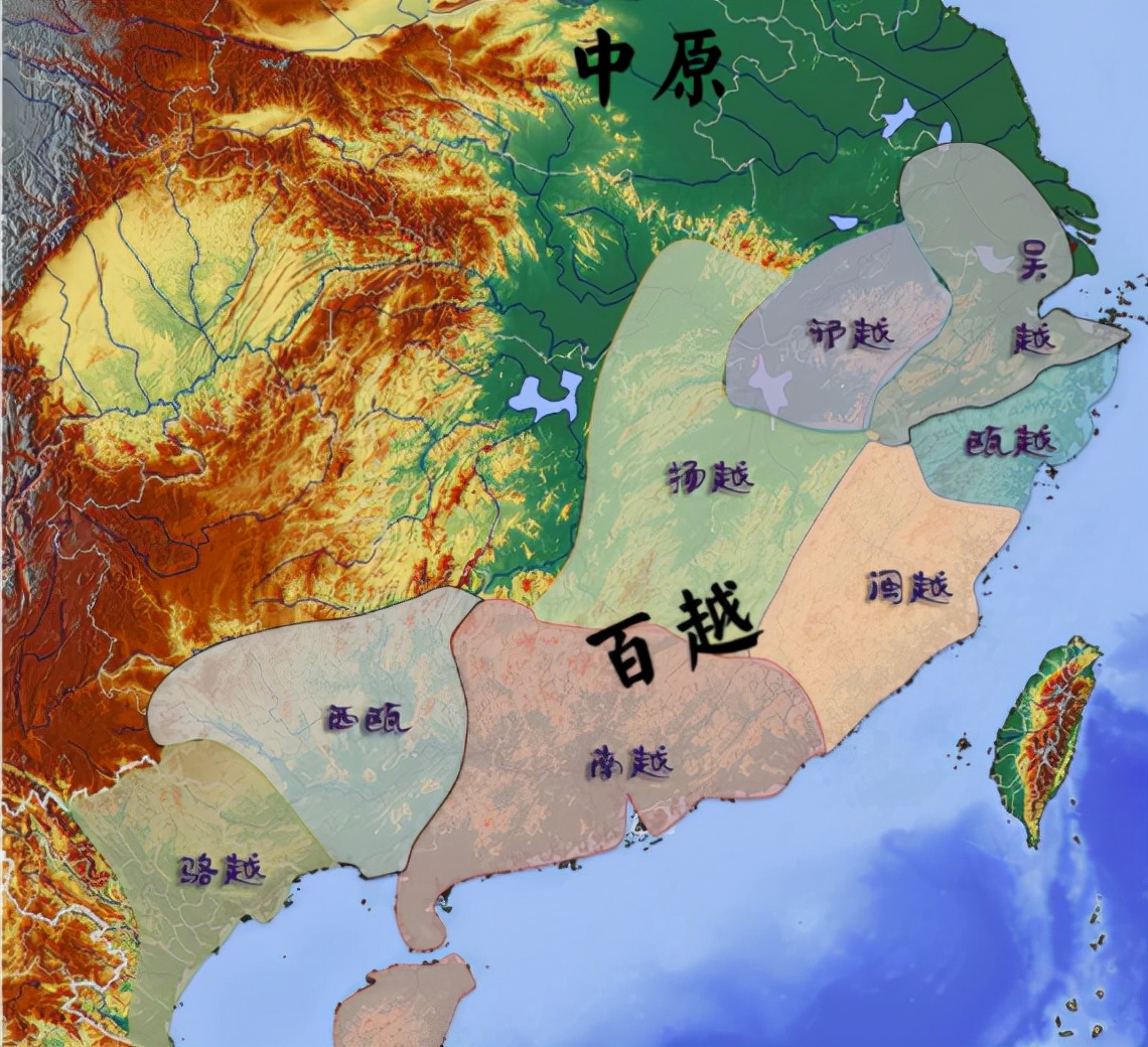 吴越先民是百越中的一支吗,先秦时期百越地区包括越南