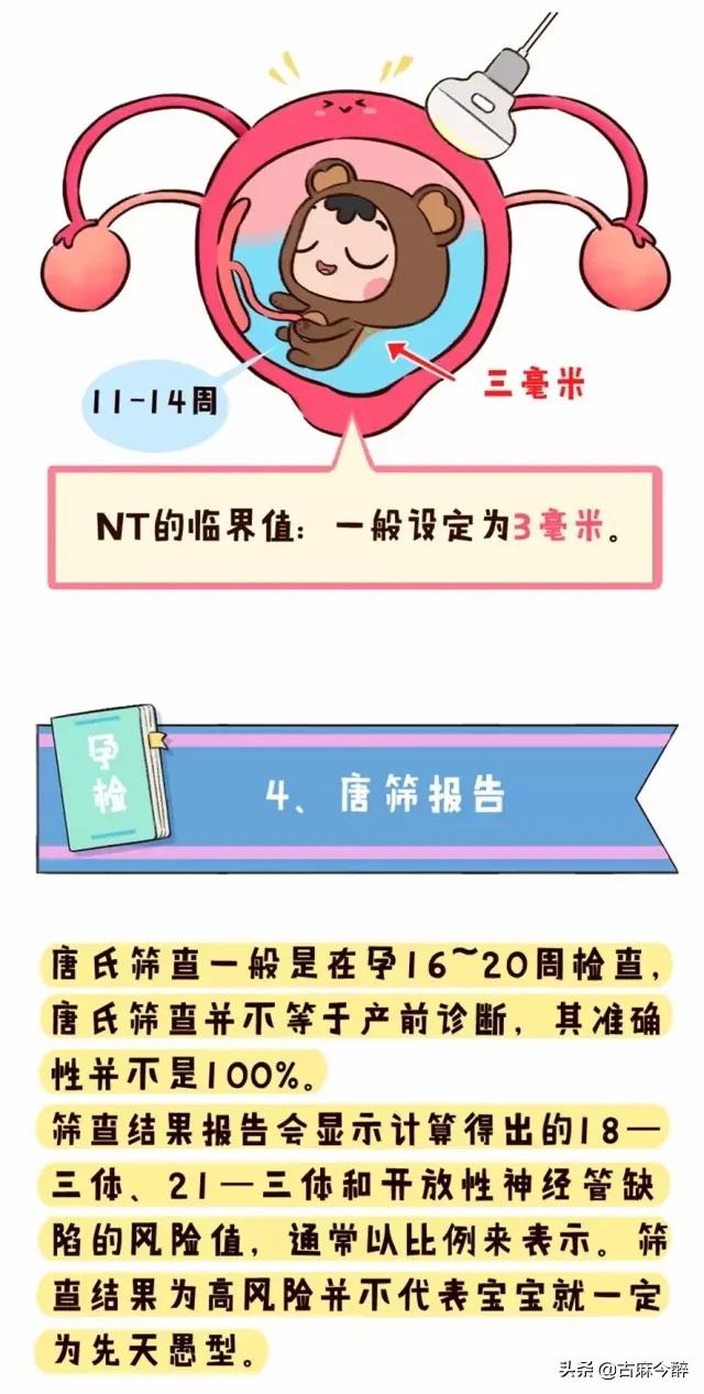 一分钟看懂孕检b超图,一秒教你看懂孕检化验单