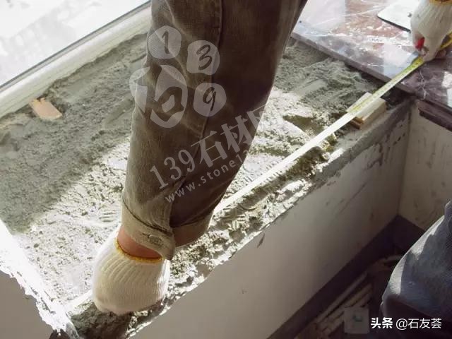 家装窗口大理石怎么铺贴好看,大理石窗台石用什么铺贴