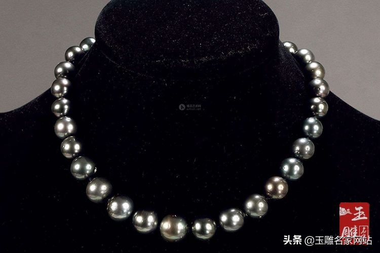18k珍珠项链的寓意和象征,大溪地黑珍珠和南珠黑珍珠项链