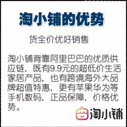 淘小铺有哪些重要点,淘小铺是什么样的标识