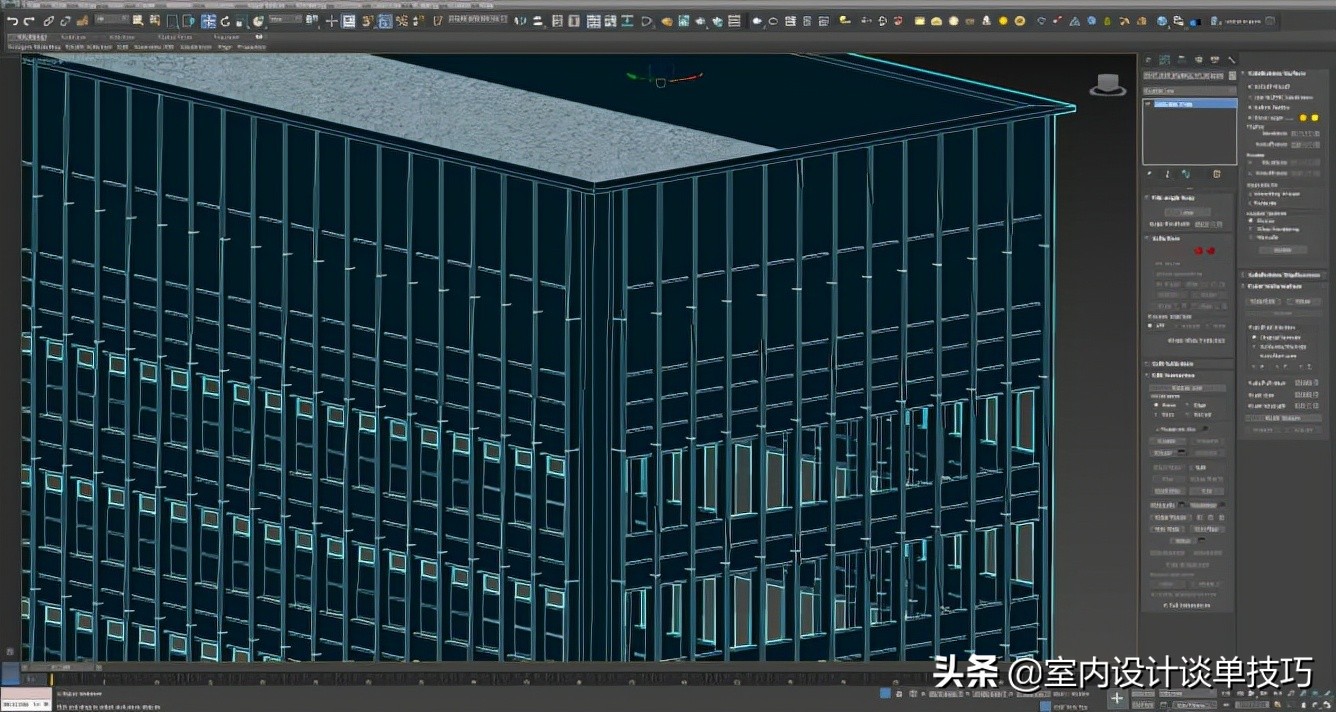 一位学员制作室外效果，一天完成整个过程，劳动报酬2K