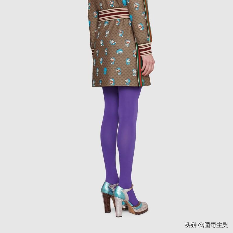 蓝胖子哆啦a梦的图片,哆啦a梦古驰联名蓝胖子