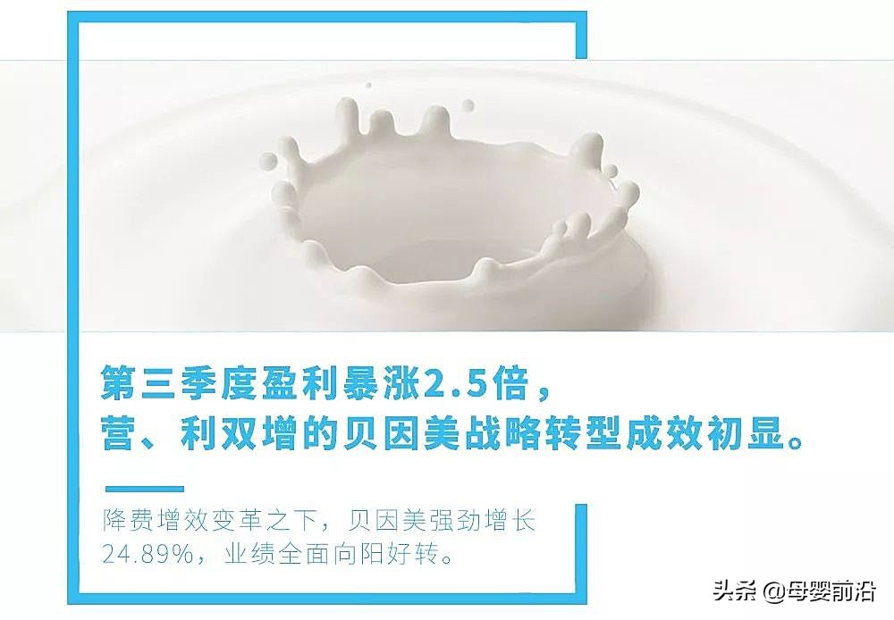 数字化转型对贝因美财务影响,贝因美2018扭亏为盈