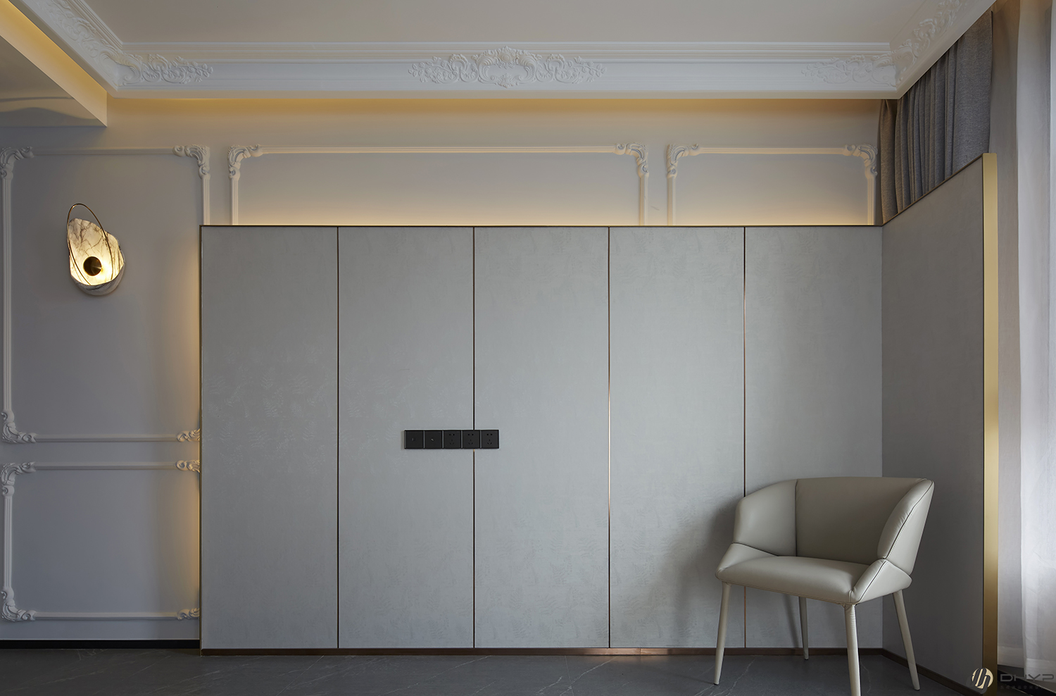 450平别墅简约轻奢风格,450平别墅装修现代轻奢