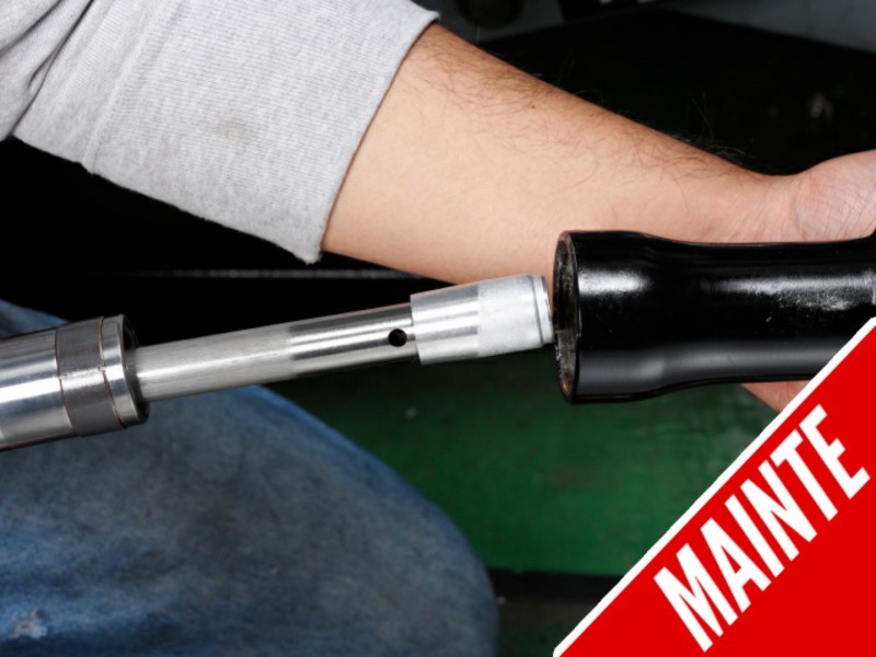 摩托车前叉校正最简单的方法,摩托车维修技师技能培训