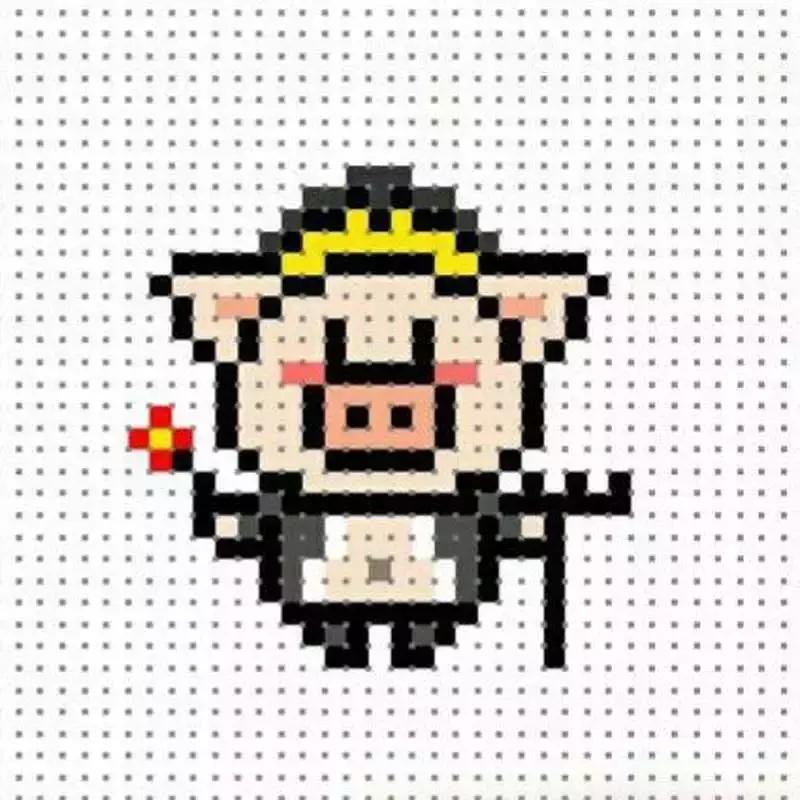 拼豆豆diy小图案彩虹,宝可梦拼豆图纸大全图片