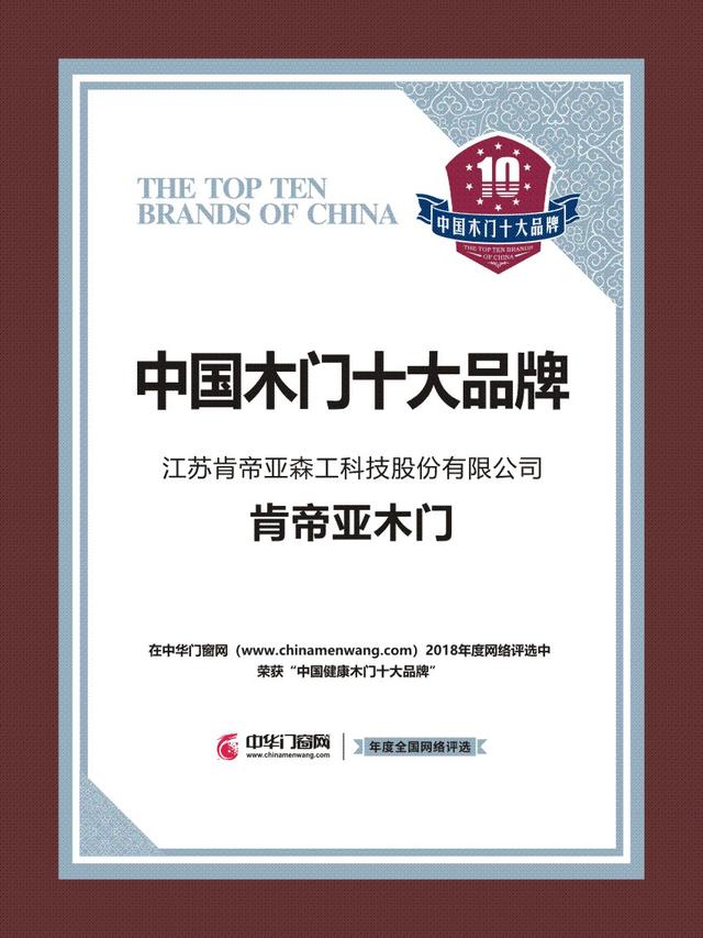 中国健康环保木门第一品牌,中国生态木门十大环保品牌有哪些
