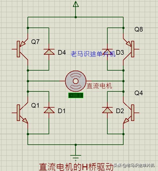 51单片机控制直流电机程序,51单片机如何控制h桥