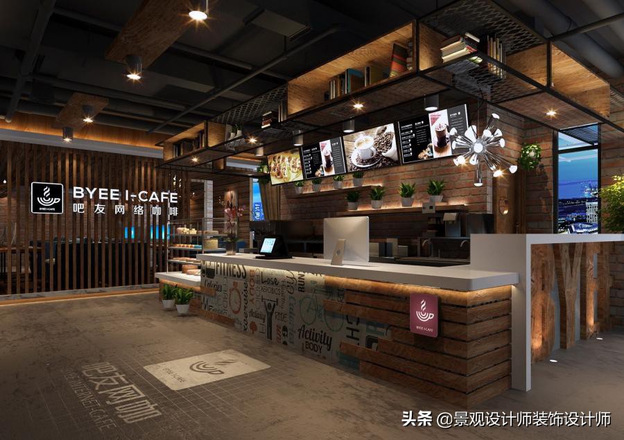 网咖设计效果图,网咖设计图哪找