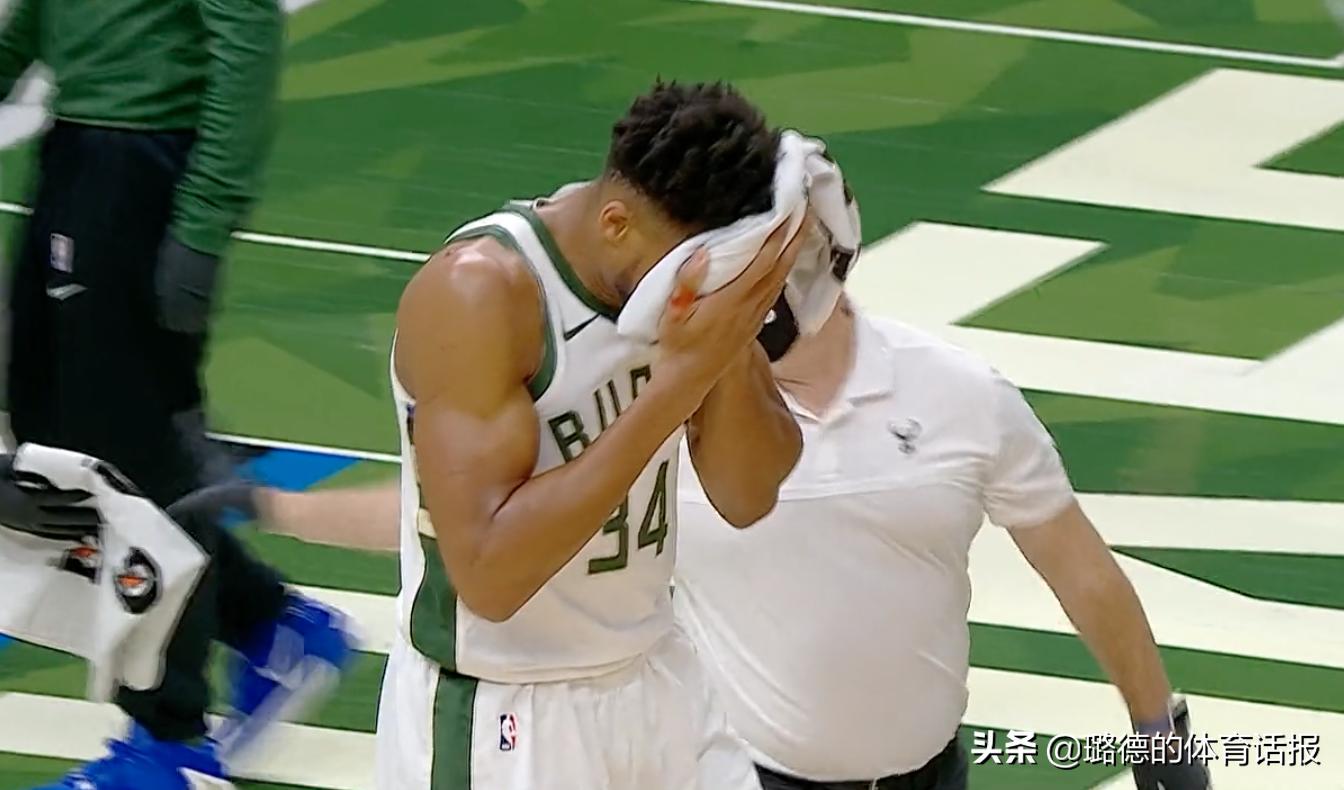 字母哥三双关键时刻,字母哥眉骨被打碎是什么时候