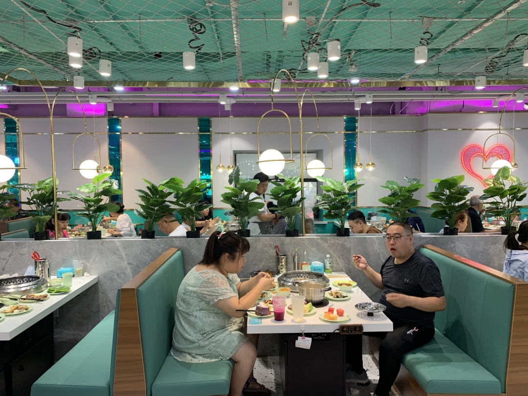 长春中东七彩城实体店,长春七彩城烤肉店