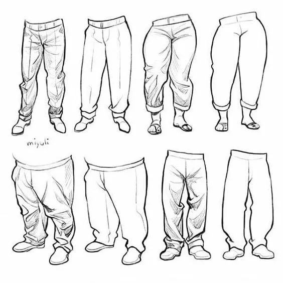 衣服褶皱怎样画,衣服褶皱怎么画