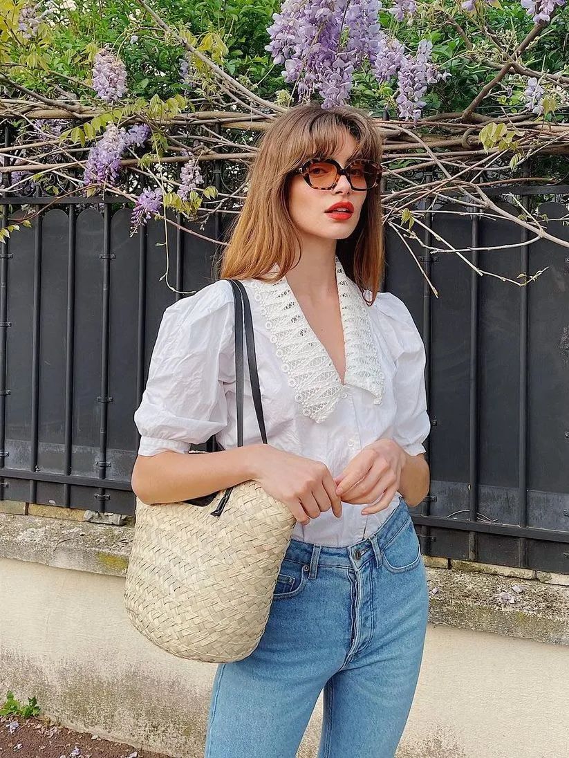 今年流行的衬衫带字母,今年流行衬衫长款花色