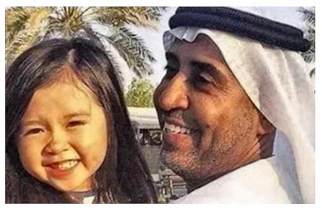 迪拜富豪领养的韩国女孩,迪拜富豪收养小姑娘