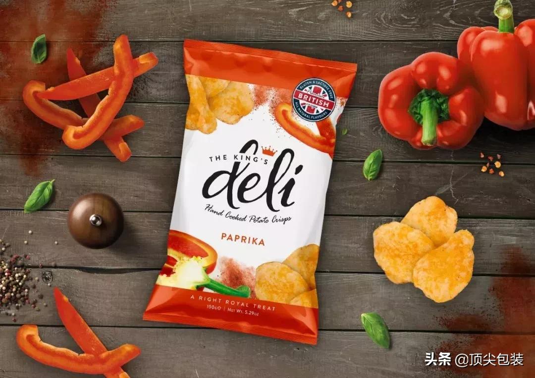 有创意的薯片包装,薯片包装风格