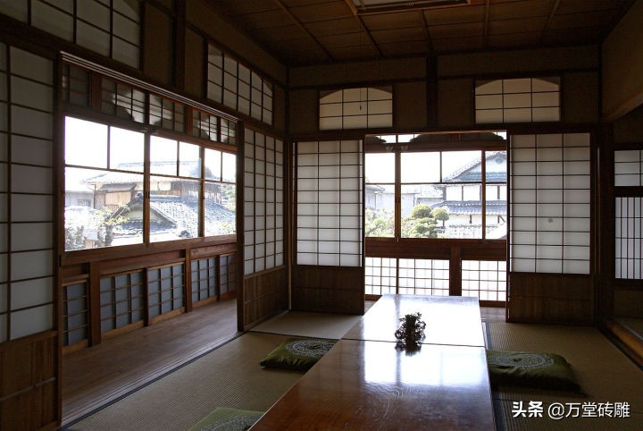 唐代建筑和日本建筑手绘,日本京都古建筑是仿唐代长安的吗