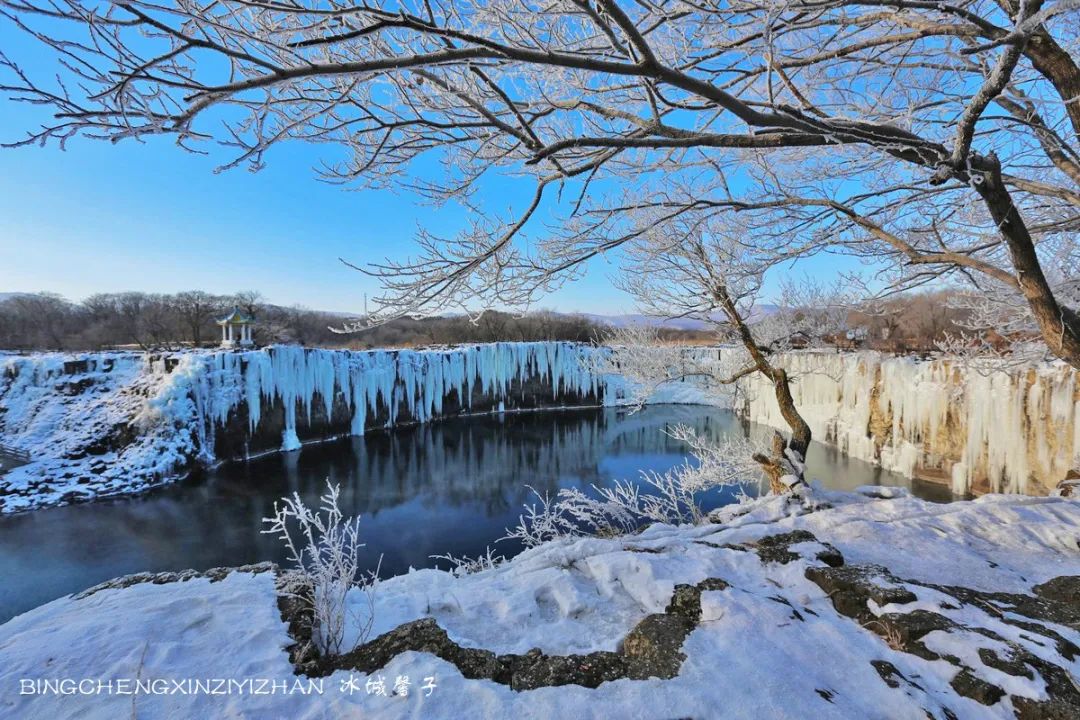 镜泊湖冬天有雪吗,镜泊湖冬天风景