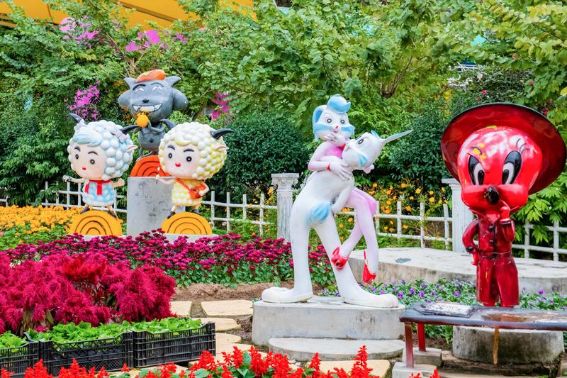 你知道广州有个百万葵园吗？四季都繁花似锦，风景让人流连忘返