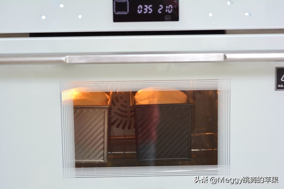 中种超柔软吐司,免揉中筋吐司隔夜冷藏发酵法