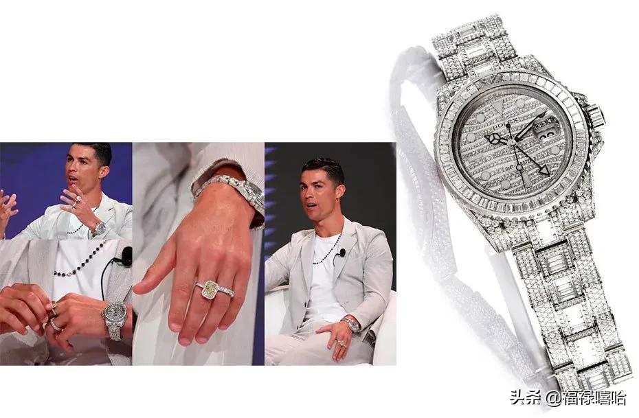 黄子韬、比伯、C罗…从小鲜肉到型男都爱满钻手表